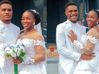 "Thank you for keeping yourself pure, untouched and unbroken" – Newly married Nigerian man celebrates his wife for being a virgin (IMAGES)