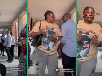 Another UNIZIK Female Student Puts up Dramatic Display after Lecturer Interrupted Her Video