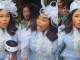 "The dresses are too tight; they can't even eat or drink" – Gospel singer Tope Alabi reacts to bridesmaids' and Aso-Ebi girls' recent outfits at weddings (WATCH)