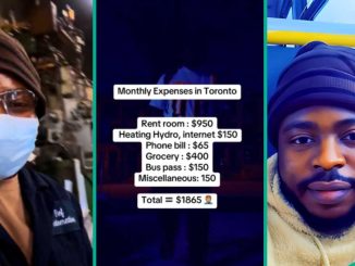 Nigerian Man Living in Canada Who Earns N2.3 Million Monthly Shares How Much Goes into His Expenses