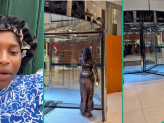 Lady Shares Her Struggle with Revolving Door At 5-Star Restaurant: “I Don Round Like 200 Times Now”