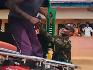 Ticket taskforce official, soldier clash in Ebonyi, both sustain injuries