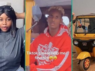 Pretty Nigerian Lady Who Fell in Love With Keke Rider Cries Out for Help to Find Him, Video Trends