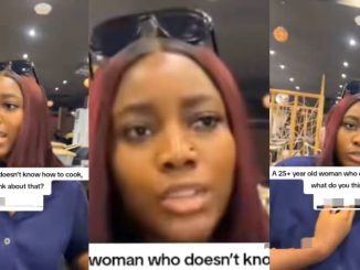 25-year-old lady trends as she admits she lacks cooking skills and won’t learn