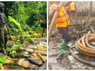 Troops Dismantle 18 Illegal Refineries, Seize 60,000 Litres Of Stolen Crude, Arrest 39 Suspects In Niger Delta Crackdown