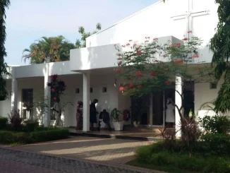 BREAKING: Rivers Sole Administrator, Ibas spotted at Presidential Villa, meets Tinubu