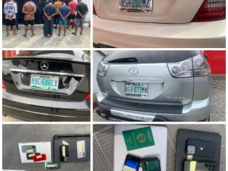 EFCC arrests 10 suspected Internet fraudsters in Uyo
