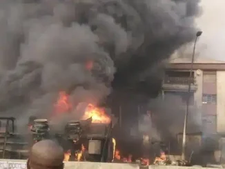 Goods Consumed As Fire Razes Onistha Main Market