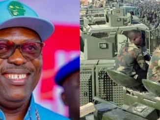 Fubara and family trapped in Rivers government house as soldiers block all exits