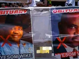 Ijaw people in Delta state organize obituary for Wike