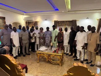 Immediate past LG chairmen in Rivers pay Fubara solidarity visit