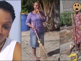 Just Adetoun calls out woman for taking daughter to sweeping job at 4 a.m.
