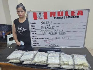 NDLEA Nabs Indian Lady With 72 Parcels Of Heroin In Chocolate Wraps