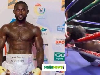 Nigerian Boxer, Segun Olanrewaju Dies In Ghana After Collapsing In A Fight