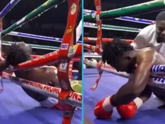 Nigerian Boxer Segun Success Olanrewaju Slumps, Dies During Boxing Match in Ghana [Video]