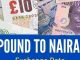 Pounds To Naira Black Market Today 7th March 2025 [Aboki Forex]