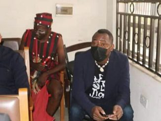 Drama As Herbalist Accompanies Sowore To Court [Photos]