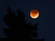 Timeline for 'blood moon' lunar eclipse