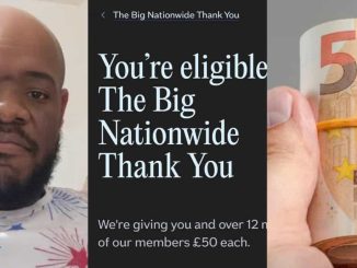 Influencer mocks Nigerian banks after UK bank sends him £50 for 'just banking with them'