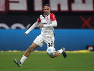 Nnamdi Collins regrets not scoring despite chances in Frankfurt’s win over Stuttgart