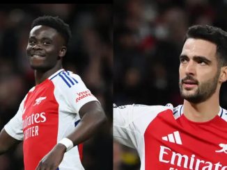 Saka shines on return as Arsenal edge Fulham 2-1
