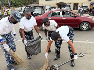 National Police Day: FCT command commences clean-up exercise in Abuja [PHOTOS]