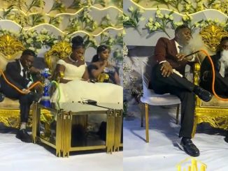 Moment Groom and Groomsman Casually Vapǝd at Their Wedding Party (VIDEO)