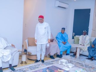 What Buhari Told APC Govs As Ex-President Thanks Tinubu For Renovating His Home