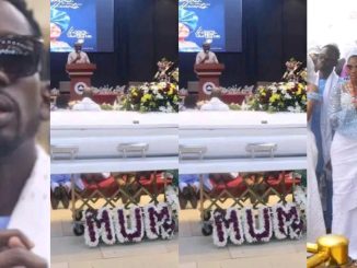 Mr Eazi buries mother with heavy heart