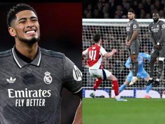 Bellingham backs Real Madrid 'Remontada' despite Rice’s shock free-kick brilliance