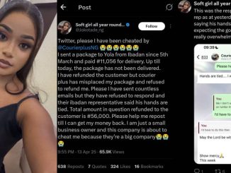 Delivery company dragged after package sent from Yola to Ibadan fails to arrive