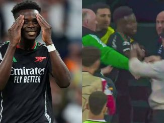 Dani Carvajal and Bukayo Saka