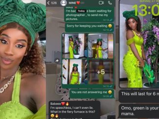 "A lucky girl, for your guy to adore you" – Lady receives compliments from her boyfriend after sending pictures of herself to him (VIDEO)