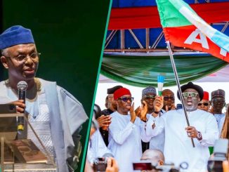 El-Rufai Finally Reacts as Atiku's Ex-Running Mate, Others Defect from PDP to APC