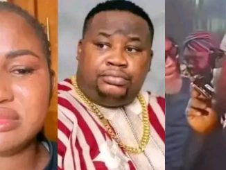 Cubana Chief Priest's alleged babymama reacts to his denied entry at the Headies Awards