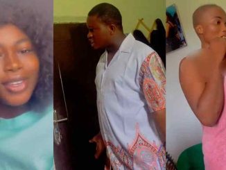 "You resemble avatar" – Elder brother ra@ges after his sister shaved her hair without his approval (WATCH)