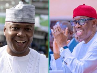 Delta Defection: Drama as Okowa Fires Back at Saraki, Defends Move to APC, “You’ve No Moral Right”