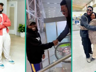 Davido Shares Uplifting Comment About Moses Bliss as They 'Jam' at Airport: "Ur Songs Are Healing"