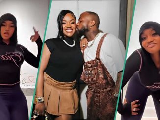 Davido’s Chioma shows off dance steps, banging body as she grooves to husband’s album on b’day