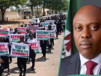Lawyers March in Port Harcourt Streets, Petition Donald Trump, Demand End to Tinubu’s Emergency Rule