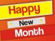 Happy New Month Wishes Messages