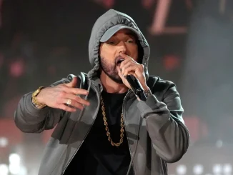 American rapper Eminem welcomes first grandchild