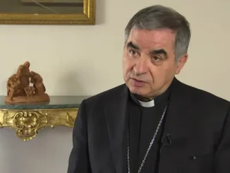 Cardinal Giovanni Becciu withdraws from participation in conclave to elect new Pope