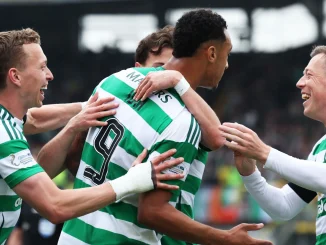Celtic thrash Dundee United to clinch fourth Scottish Premiership title