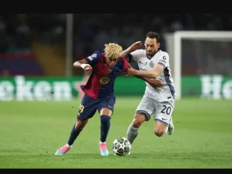 Champions League semi-final: Barcelona, Inter Milan play out 3-3 draw in first leg