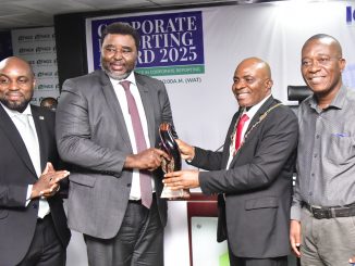 Dangote Cement is the Platinum winner of ICAN, NGX’s Corporate Reporting Award- Newsone