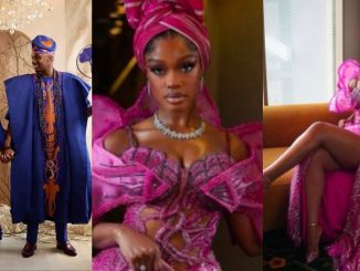 Diana Eneje's outfit to Priscilla Ojo's wedding stirs buzz
