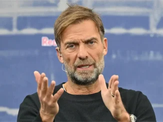 EPL:Klopp reacts as Liverpool win title in Slot's first season