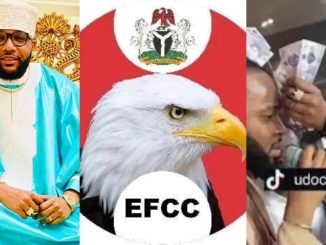 Fans digs out video of E-Money spraying Flavour with Naira following arrest by EFCC