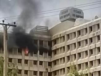 Fire engulfs building at Northwest University, Kano